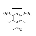 Chemical Structure of Musk Ketone